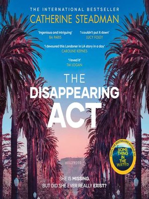 cover image of The Disappearing Act